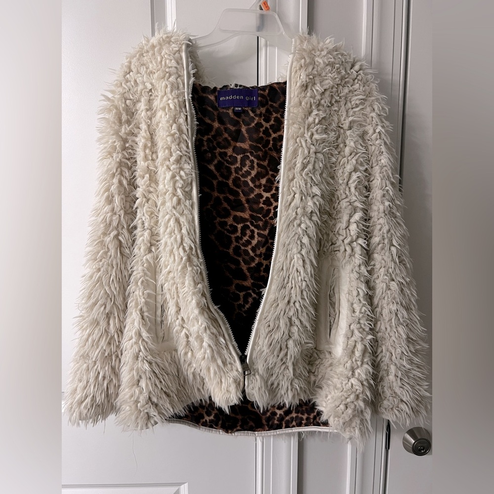 Faux Fur Madden Girl Jacket